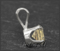 Preview: Brillant Anhänger 585 Gold; 1,12ct, zart champagner, Si2